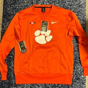 Clemson Nike Sideline Therma Sweatshirt